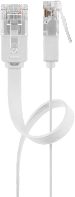 wentronic-goobay---cavo-di-rete---da-RJ-45--M--a-RJ-45--M----15-m---UTP---CAT-5e---sagomato-piatto---bianco