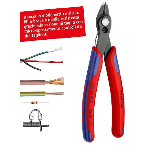 Knipex-Electronic-Super-Knips-XL-Pinze-diagonali