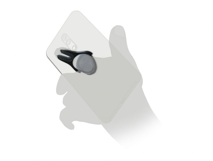 Delock-Supporto-universale-per-cellulare-Mini-4-in-1-antracite