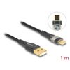 Delock-Cavo-USB-2.0-Tipo-A-maschio-a-USB-Tipo-C-maschio-trasparente-da-1-m