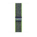 Apple Watch Nike Sport Loop verde chiaro/blu (per Apple Watch Series 9 45mm)