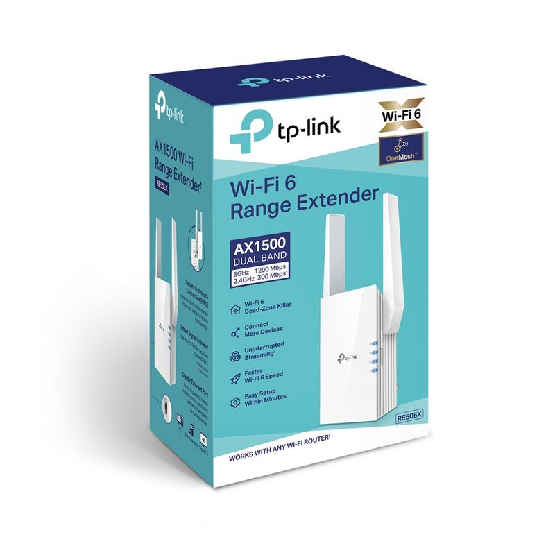 TP-Link-RE505X-Ripetitore-di-rete-Bianco-10-100-1000-Mbit-s