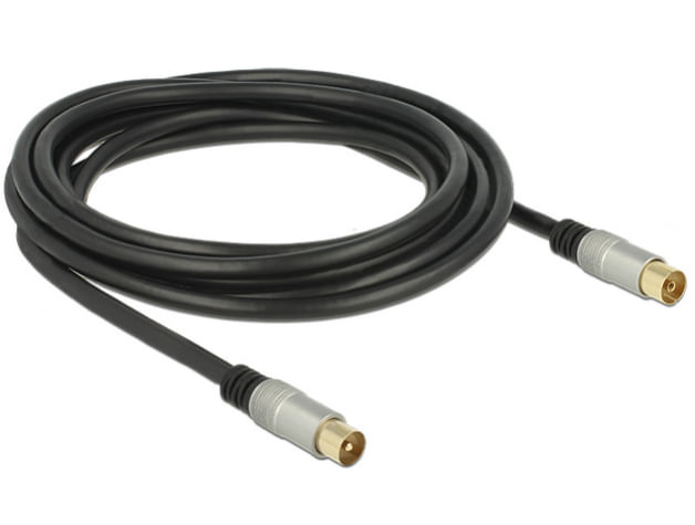Delock-Cavo-antenna-Spina-IEC--Presa-IEC-RG-6-U-quad-shield-3-m-nero-premium