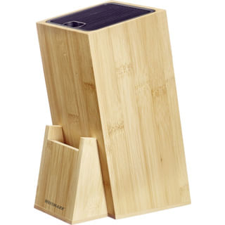 Westmark 14472260 ceppo per coltelli Set di coltelli da protezione Bamboo, Plastica Legno