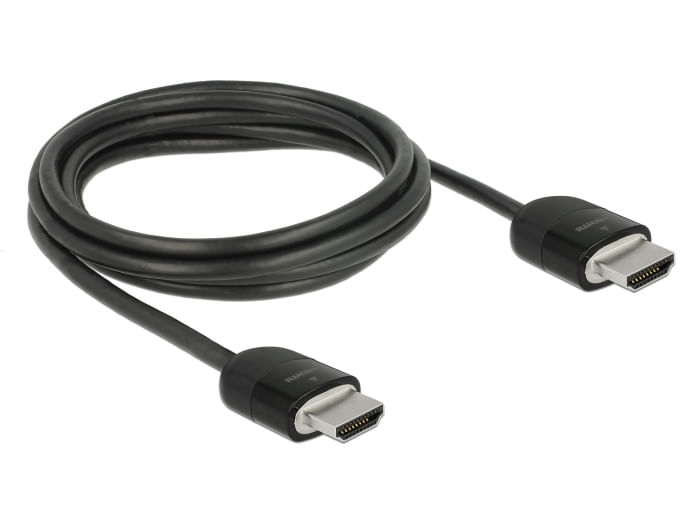 DeLOCK 84964 cavo HDMI 2 m HDMI tipo A (Standard) Nero