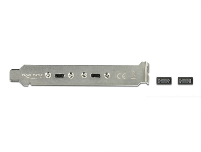 Delock-Staffa-per-slot-USB-3.1-Gen-2-con-2-porte-USB-di-tipo-C
