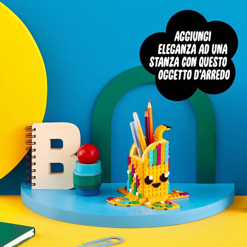 LEGO-Dots-Simpatica-Banana-Portapenne