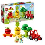 LEGO-DUPLO-My-First-10982-Il-Trattore-di-Frutta-e-Verdura-Gioco-Impilabile-per-Bambini-da-15-a-3-Anni-Giochi-Educativi