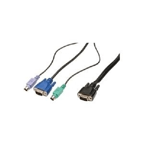 DIGITUS---Cavo-tastiera-video-mouse--KVM----Da-HD-15--VGA---M--a-PS-2-HD-15--VGA---M----3-m---per-Digitus-DC-71302GE-DC-