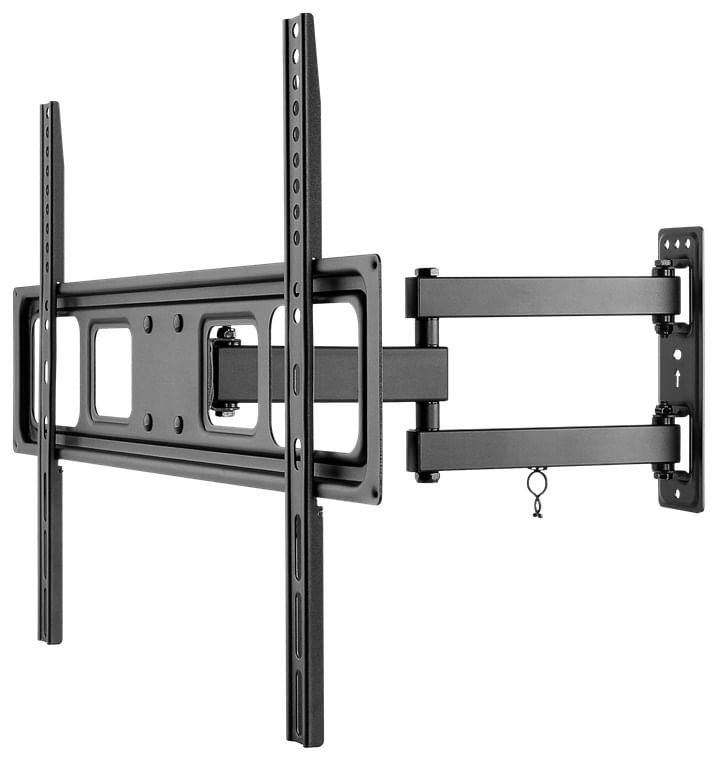 Goobay Supporto da parete per TV Basic Basic FULLMOTION (L) nero - per TV da 37" a 70" (94-178 cm