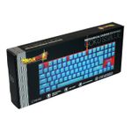 FR-TEC-PC-Dragon-Ball-Super-Keyboard-GOKU-tastiera-USB-QWERTY-Blu-Arancione