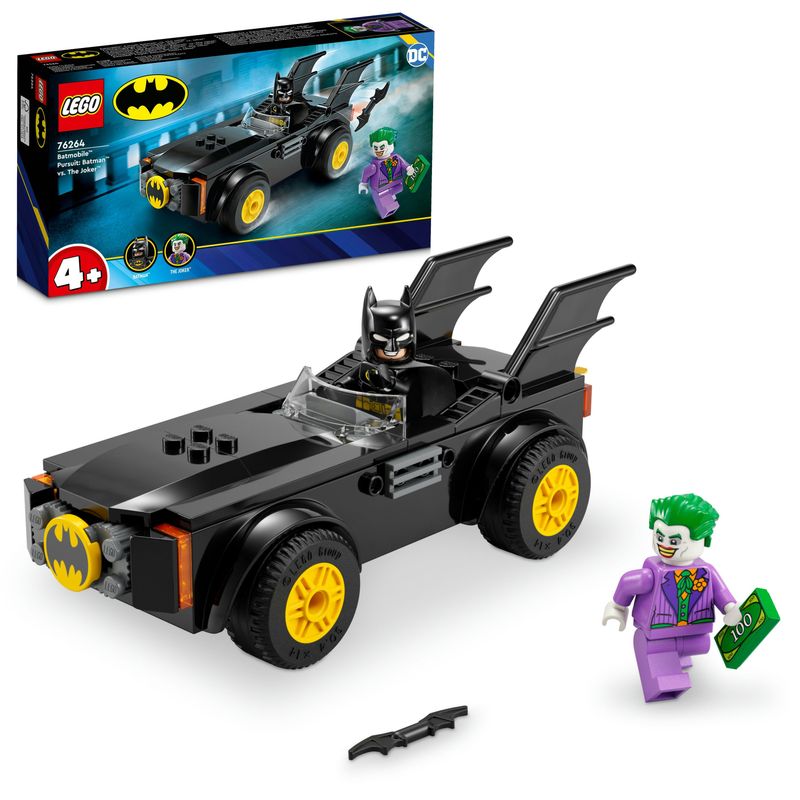 LEGO-DC-76264-Inseguimento-sulla-Batmobile--Batman-vs.-The-Joker-Set-con-2-Minifigure-di-Supereroi-Giochi-per-Bambini-4--Anni