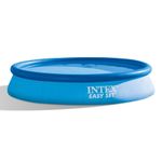 Intex 28130NP Piscina Fuori Terra Easy Set Rotonda 5621 L PVC Azzurro 366x76 cm 366 x 76 cm Senza Pompa Filtro