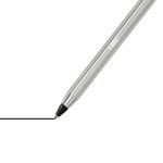 BIC-Cristal-Re-New-Penna-Ricaricabile-Nera-a-Sfera-Fusto-in-Metallo--Punta-1mm--Confezione-1-Penna---2-Ricariche