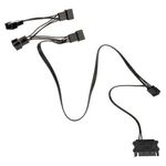 Kolink 1-4 PWM Lfter Splitterkabel - 35 cm 035 m (Kolink 1-4 PWM Splitter Cable - 35cm)