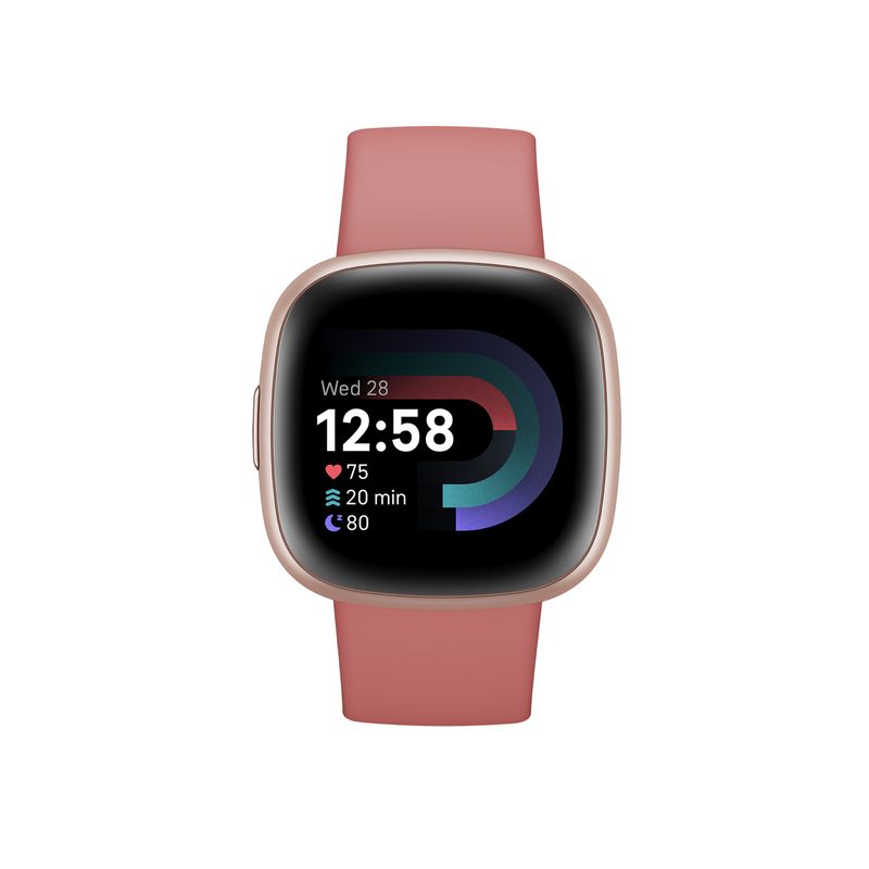 Fitbit-Versa-4-Digitale-Touch-screen-Rosa-GPS--satellitare-