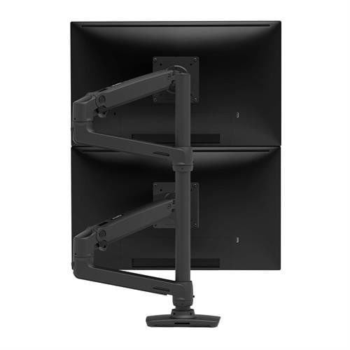 Ergotron-LX-Series-LX-Dual-Stacking-Arm-Tall-Pole-Matte-Black-1016-cm--40---Nero-Scrivania