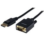 StarTech.com Cavo da DisplayPort a VGA da 1,8 m - Cavo adattatore da DisplayPort a VGA attivo - Video 1080p