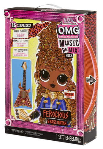L.O.L.-Surprise-OMG-Remix-Rock--Ferocious-and-Bass-Guitar