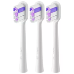 Laifen 30102-000026 testina per spazzolino 3 pz Trasparente, Viola, Bianco