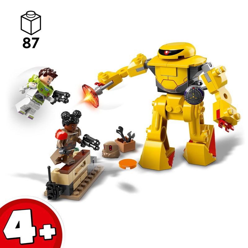 LEGO-Lightyear-Disney-e-Pixar-76830-L’Inseguimento-di-Zyclops-Giochi-per-Bambini-con-Buzz-Izzy-e-un-Action-Figure-Mech