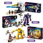 LEGO-Lightyear-Disney-e-Pixar-76830-L’Inseguimento-di-Zyclops-Giochi-per-Bambini-con-Buzz-Izzy-e-un-Action-Figure-Mech