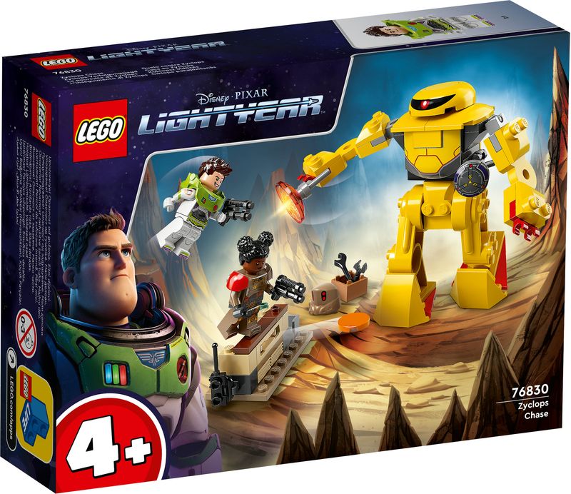 LEGO-Lightyear-Disney-e-Pixar-76830-L’Inseguimento-di-Zyclops-Giochi-per-Bambini-con-Buzz-Izzy-e-un-Action-Figure-Mech