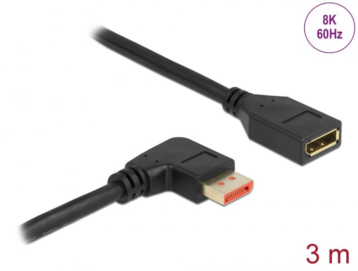 Delock-Cavo-prolunga-DisplayPort-8K-60-Hz-3-m