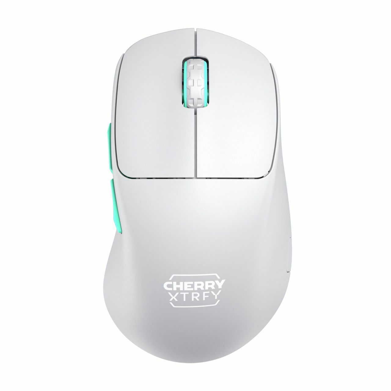 Cherry Die M64 Wireless-Maus hat eine gestaltete ergonomische Form, die den Halt und die Kontrolle verbessert