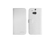 Nevox 1229 custodia per cellulare Custodia a libro Grigio, Bianco