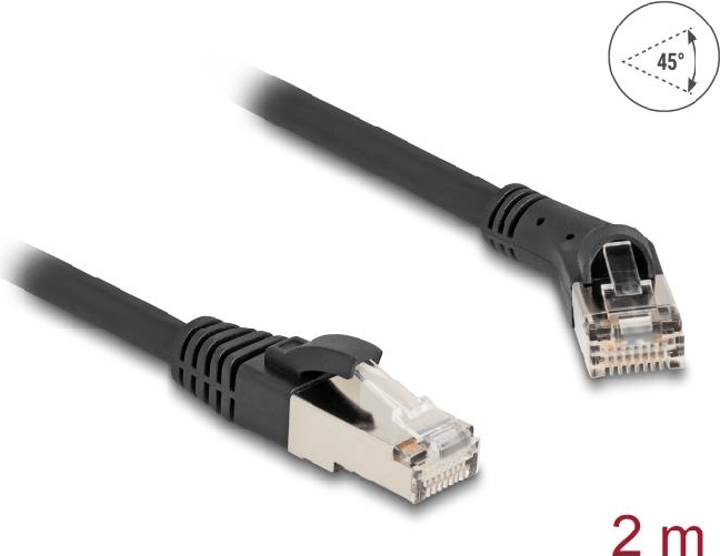 Delock-Cavo-di-rete-RJ45-Cat.8.1-S-FTP-con-connettore-da-angolato-di-45-a-destra-a-dritto--80639-