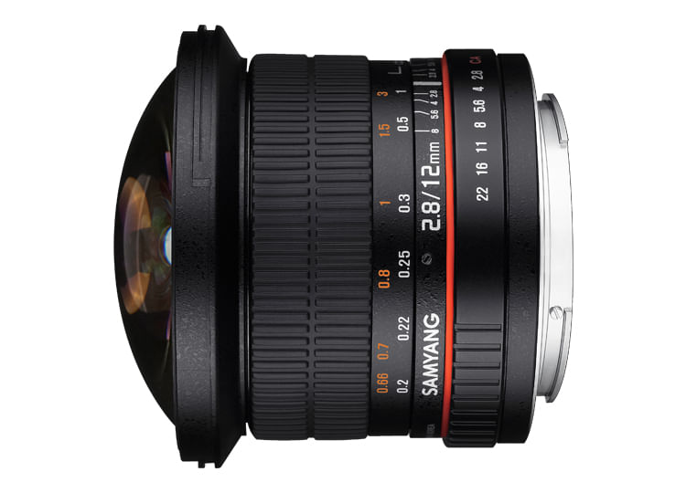 Samyang-12mm-F2.8-ED-AS-NCS-Fish-eye-MILC-Obiettivo-fish-eye-ampio-Nero