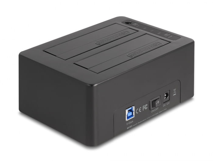 Delock-Doppia-docking-station-USB-per-2-x-SATA-HDD-SSD-con-funzione-clone-e-porta-USB-aggiuntiva-per-lettore-di-schede