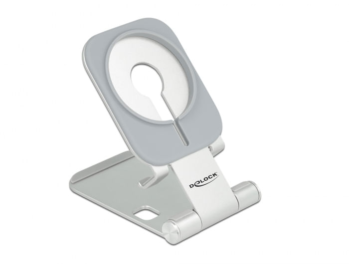 Delock-Supporto-per-supporto-per-smartphone-regolabile-per-Magsafe-in-alluminio