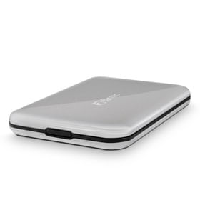 FANTEC-ALU-25U3---Speichergehause-mit-Netzanzeige---2.5---6.4-cm----SATA-1.5Gb-s---150-MBps---USB-3.0---Silber