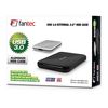 FANTEC-ALU-25U3---Speichergehause-mit-Netzanzeige---2.5---6.4-cm----SATA-1.5Gb-s---150-MBps---USB-3.0---Silber