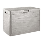 PLASTMECCANICA Baule multibox Woody's 160lt warm grey 78x45cm