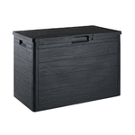 PLASTMECCANICA Baule multibox Woody's 160lt antracite 78x45x53cm