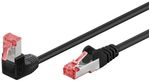 Goobay-CAT-6-Patchkabel-1x-90°-gewinkelt-S-FTP--PiMF--Schwarz-0.25-m---Rastnase-oben-LSZH-halogenfrei-Kupfer--51541