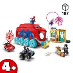 LEGO Marvel 10791 Quartier Generale Mobile del Team Spidey, Giochi per Bambini 4+