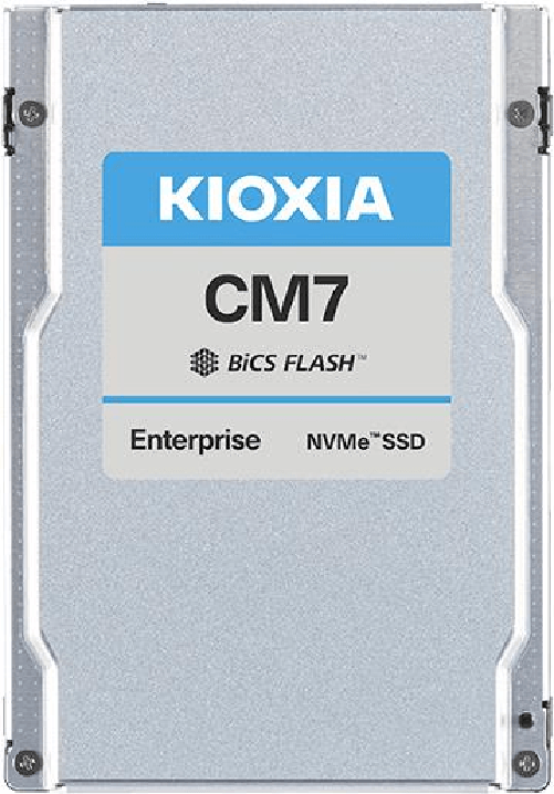 Kioxia CM7-R 2.5 768 TB PCI Express 5.0 BiCS FLASH TLC NVMe (X121 CM7-R eSSD U.3 eSDD 7.6TB PCIe SIE)