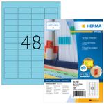 HERMA 4547 Rettangolo Blu 4800pezzo(i) etichetta autoadesiva (4547)