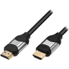 M-Cab-6060021-cavo-HDMI-1-m-HDMI-tipo-A-Standard-Argento-Nero--HDMI-CABLE-4K60HZ-1M-PROF---HDMI-2.0-HI-SPEED-W-E-BLACK-