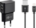 goobay-Strmforsyningsadattatore-12Watt-Europlug--strm-CEE-7-16-