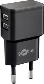 goobay-Strmforsyningsadattatore-12Watt-Europlug--strm-CEE-7-16-