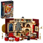 LEGO-Harry-Potter-76409-Stendardo-della-Casa-Grifondoro-da-Parete-Sala-Comune-Castello-di-Hogwarts-Giocattolo-da-Collezione