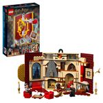 LEGO-Harry-Potter-76409-Stendardo-della-Casa-Grifondoro-da-Parete-Sala-Comune-Castello-di-Hogwarts-Giocattolo-da-Collezione