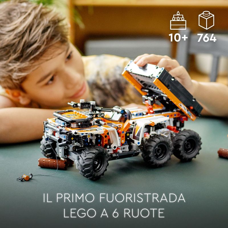 LEGO-Technic-42139-Fuoristrada-Camion-Giocattolo-a-6-Ruote-Mattoncini-da-Costruzione-Giochi-per-Bambini-di-10--Anni