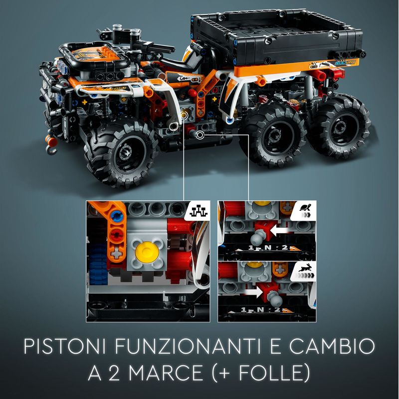 LEGO-Technic-42139-Fuoristrada-Camion-Giocattolo-a-6-Ruote-Mattoncini-da-Costruzione-Giochi-per-Bambini-di-10--Anni