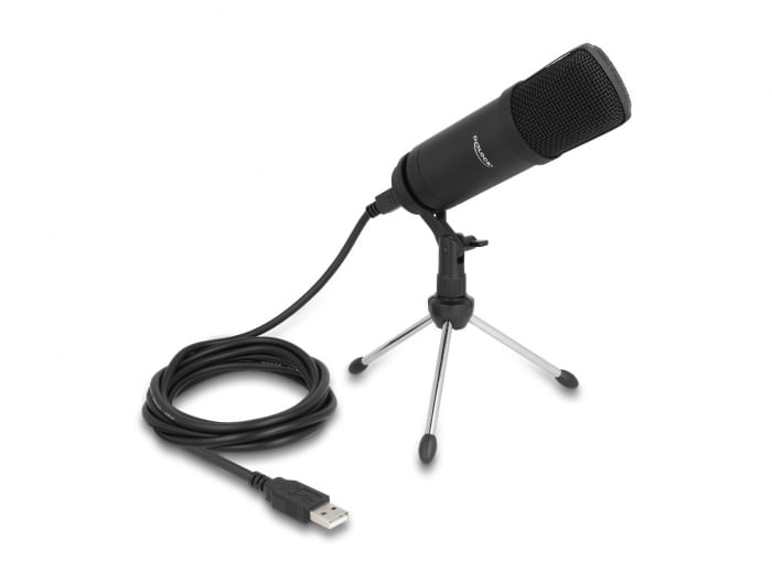 Delock-Microfono-professionale-a-condensatore-USB-24-bit---192-kHz-per-PC-e-laptop